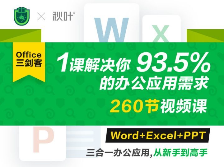 Office三剑客Word+Excel+PPT-构词网