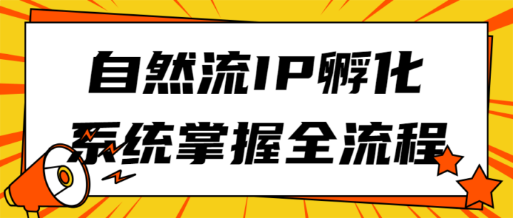 自然流IP孵化系统掌握全流程-构词网