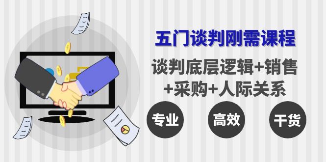 李力刚谈判系列 五门谈判人际关系-构词网